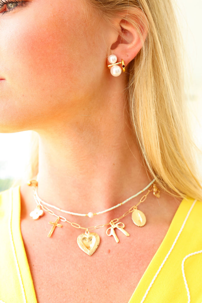 Cross Charm Necklace