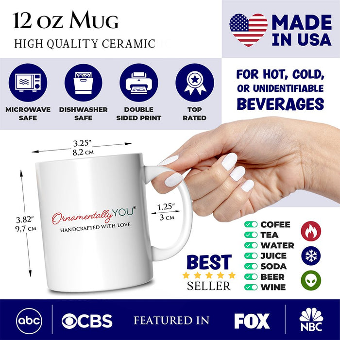 Custom Photo Mug For Grandmother Personalized Mug, I Love You Grandma Gift With Custom Name Personalized Ceramic Mug OrnamentallyYou