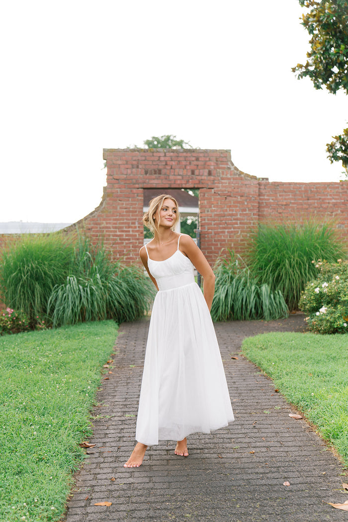 Dearly Loved Dress - White