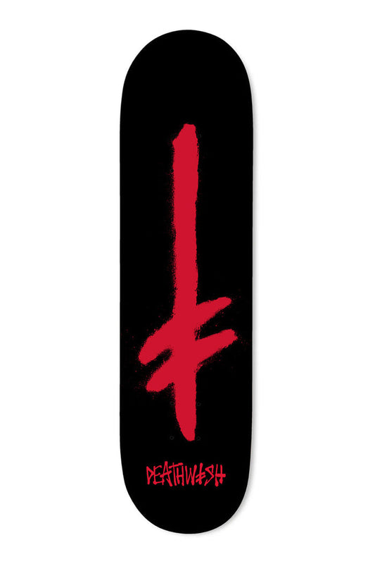DEATHWISH GANG SPRAY BLK/RED DECK (8.0)