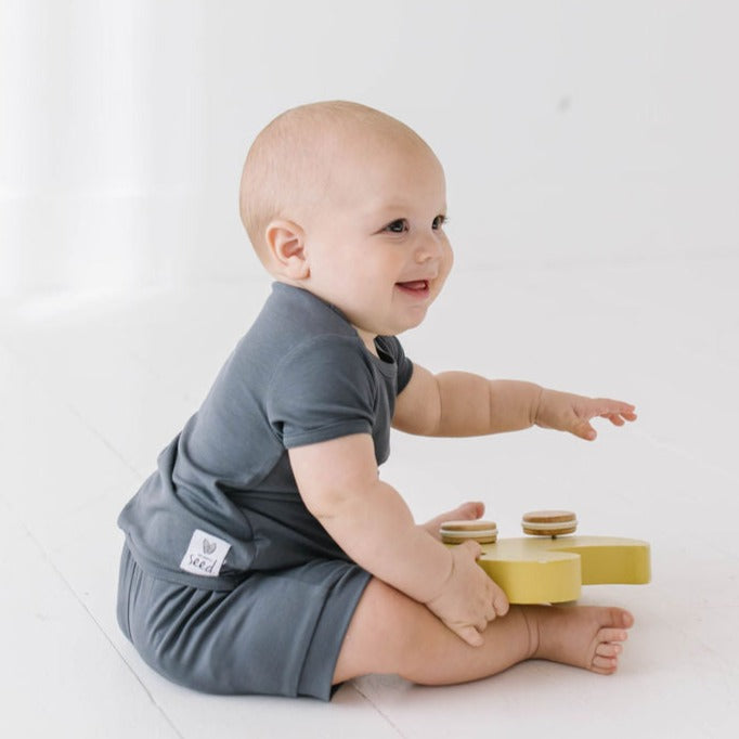 Deep Sea Shorty Romper Luxe Edition | Cotton Bamboo Blend