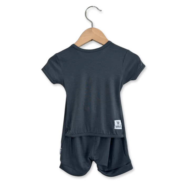 Deep Sea Shorty Romper Luxe Edition | Cotton Bamboo Blend
