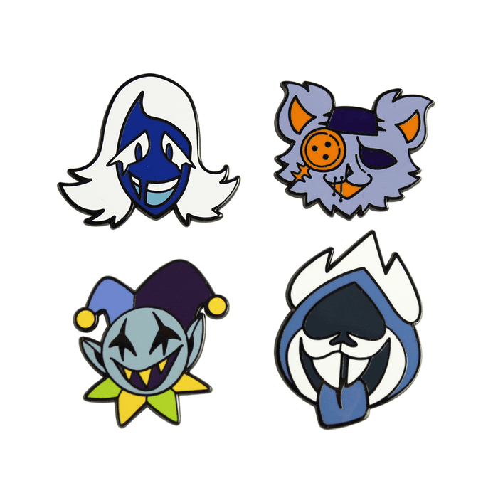 DELTARUNE Character Pin Set 2