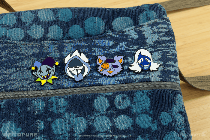 DELTARUNE Character Pin Set 2