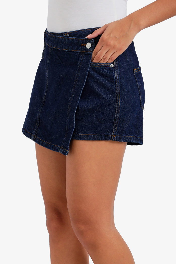 Denim Beach Skorts