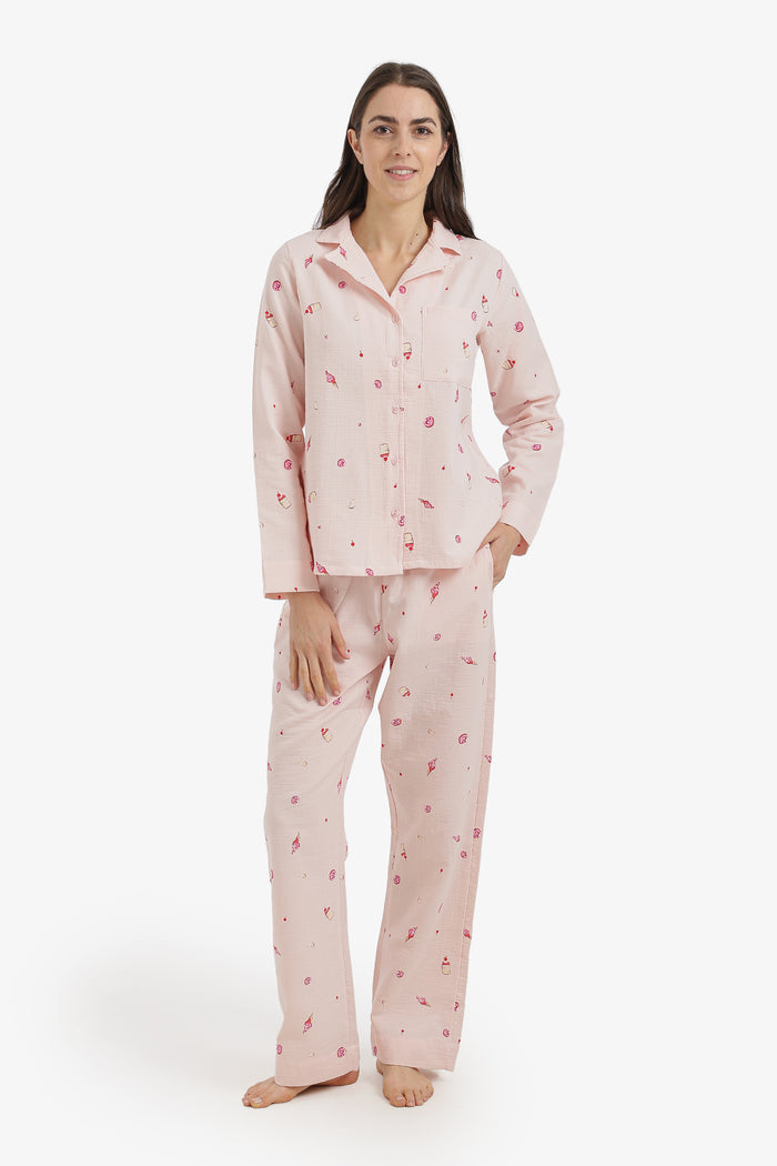 Dessert Printed Pyjama Set
