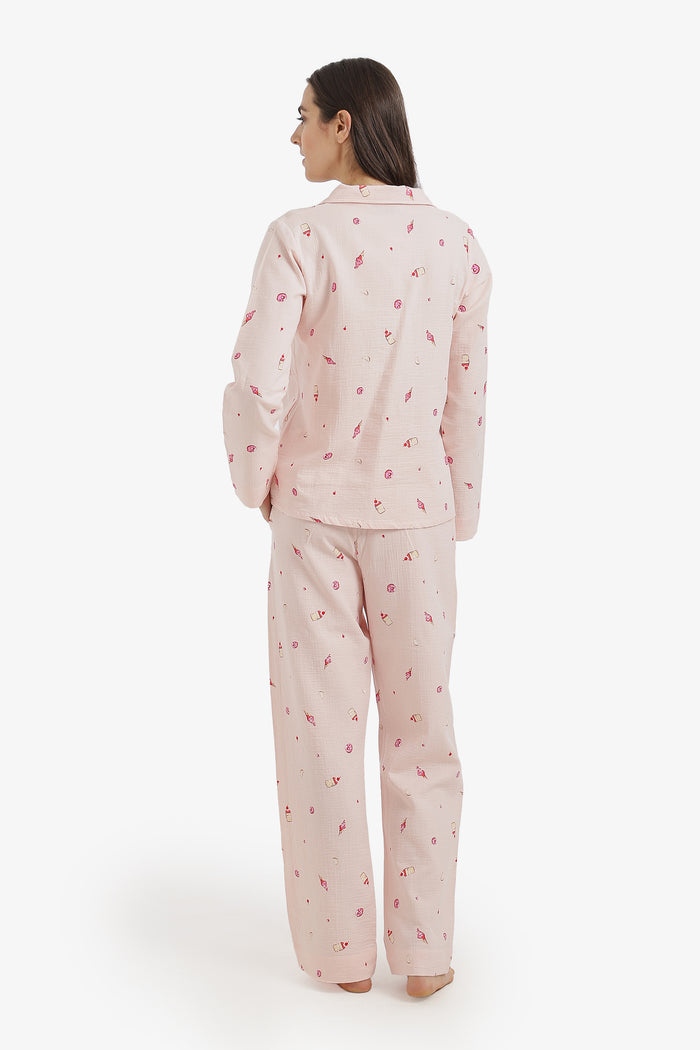 Dessert Printed Pyjama Set