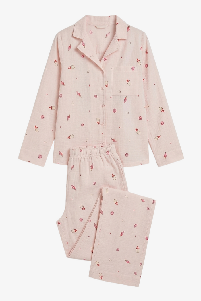 Dessert Printed Pyjama Set