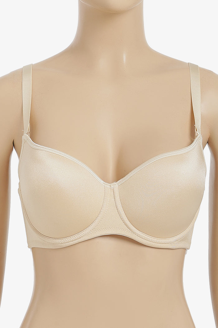 Detachable Strap Wired Bra