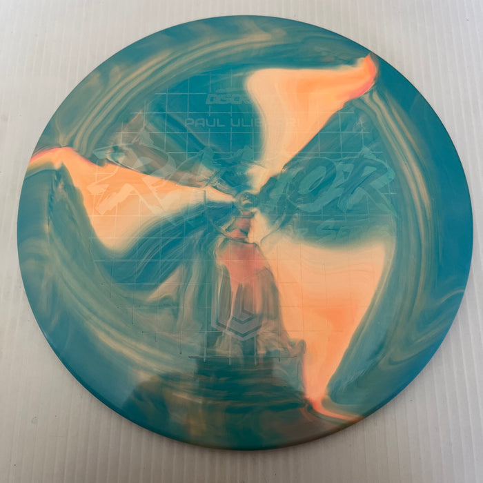 Teal & Neon Orange/Ghost Holo Stamp 32 / 173-174 grams
