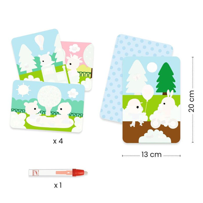 Djeco Water Colouring Pack - In the Park