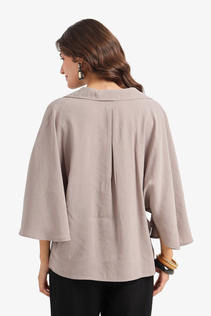 Dolman-Sleeve Blouse