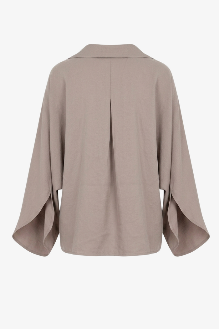 Dolman-Sleeve Blouse