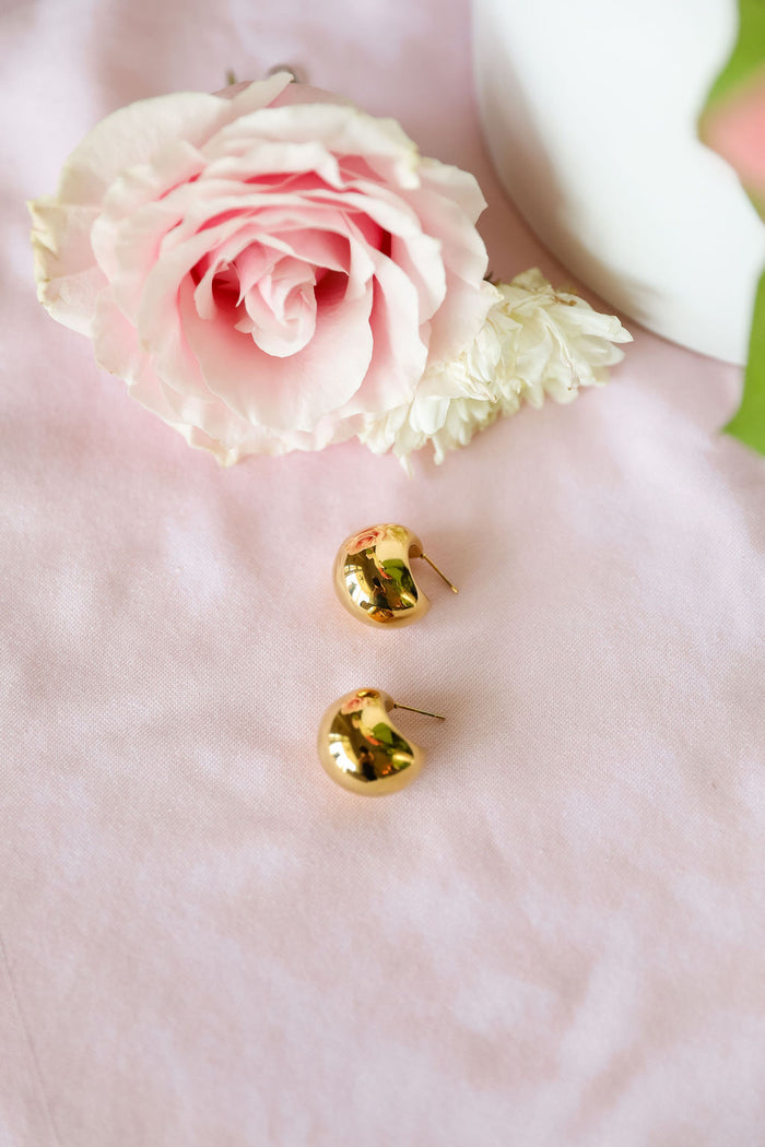 Dome Earring - Gold