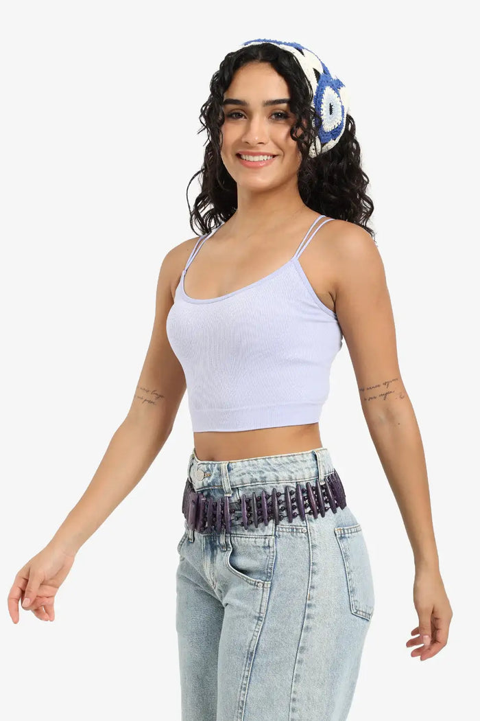 Double Spaghetti Straps Top