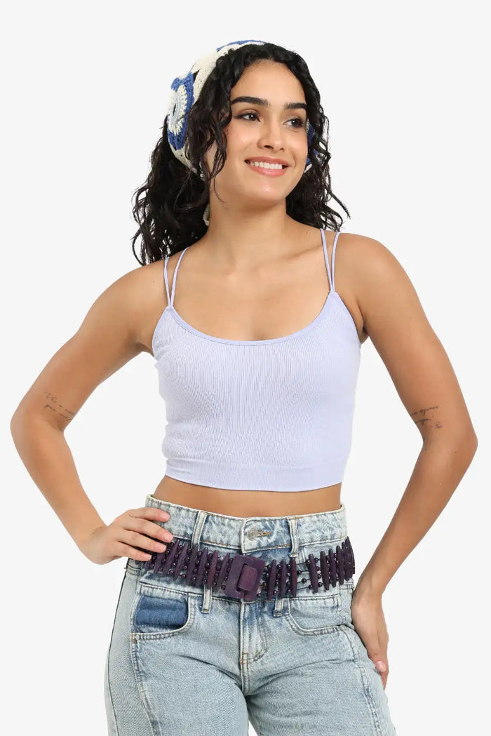 Double Spaghetti Straps Top