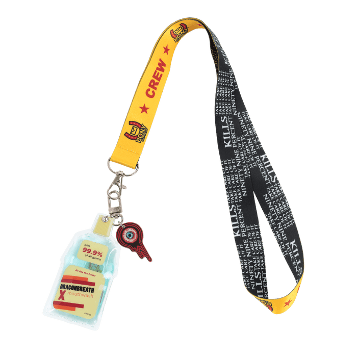 Dragonbreath Keychain & Crew Lanyard