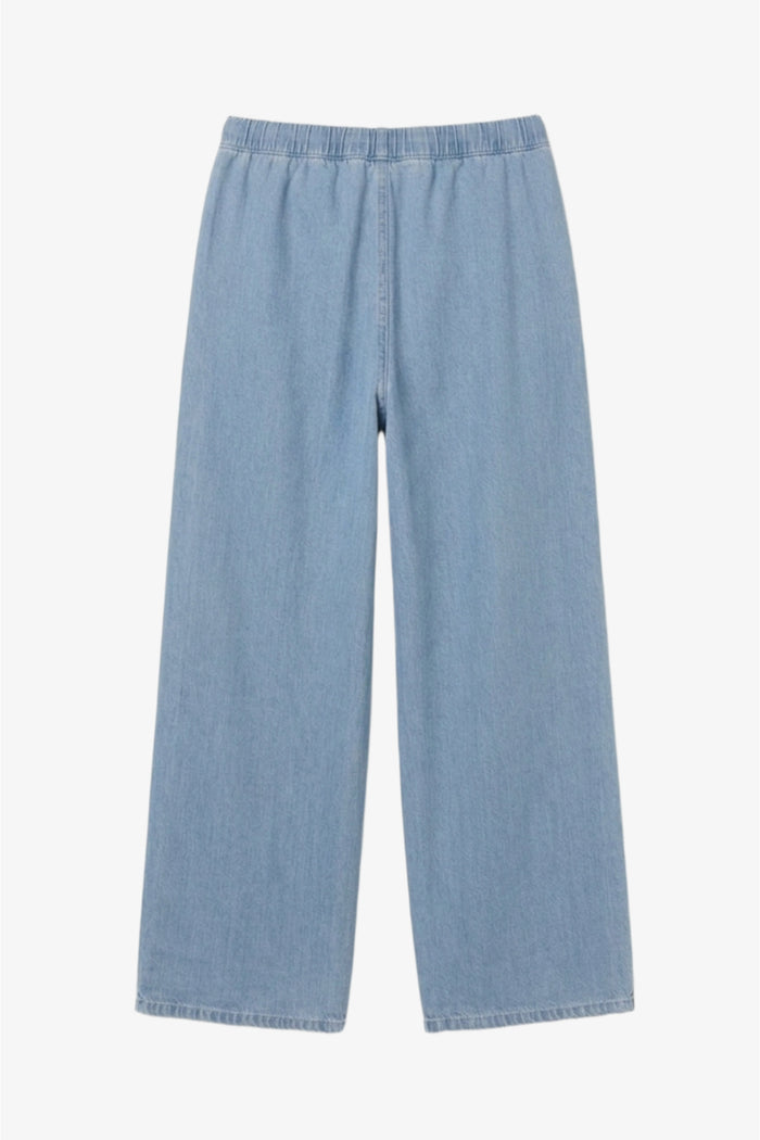 Drawstring Denim Pants
