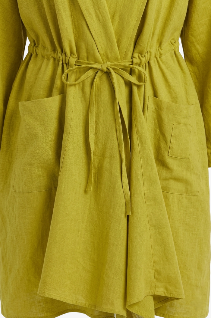 Drawstring Waist Kimono