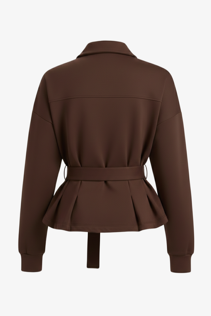 Dropped-Shoulder Lounge Jacket