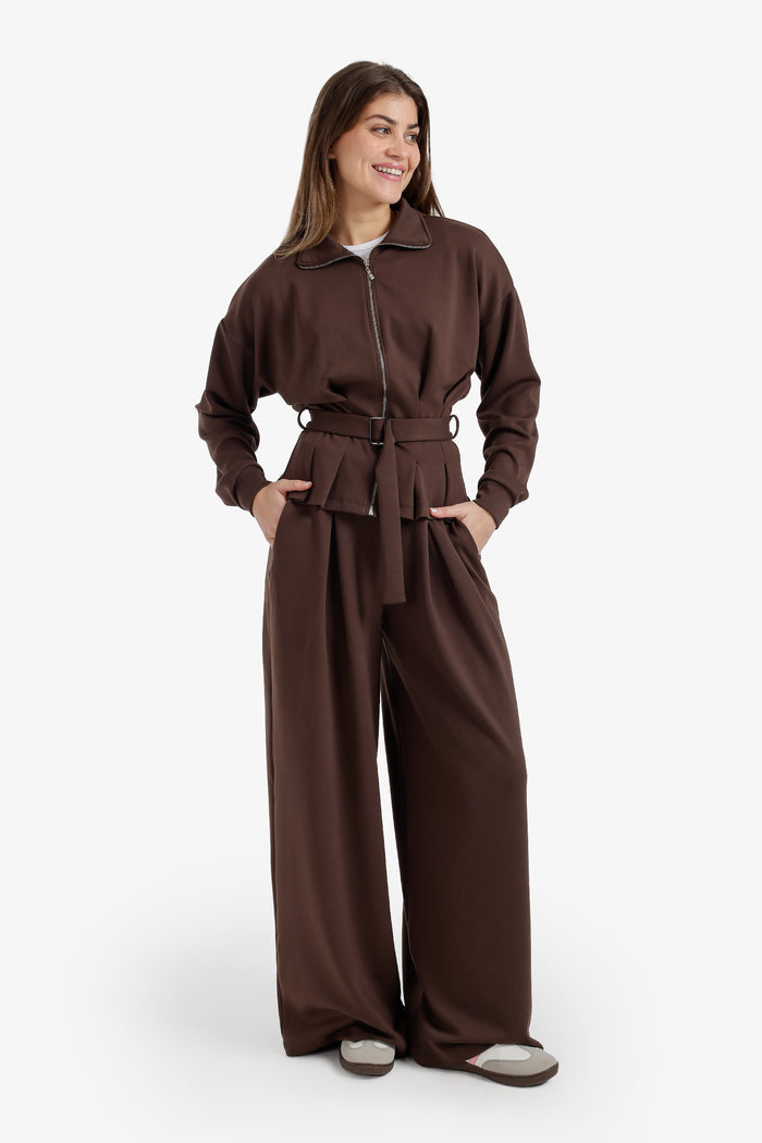 Dropped-Shoulder Lounge Jacket