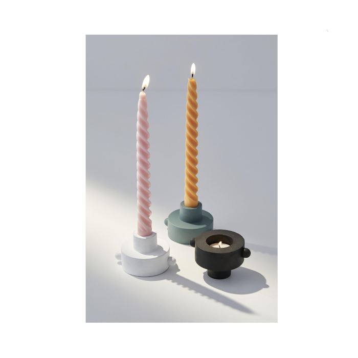Dual Taper & Tea Light Holder