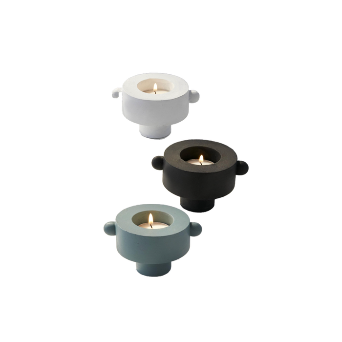Dual Taper & Tea Light Holder