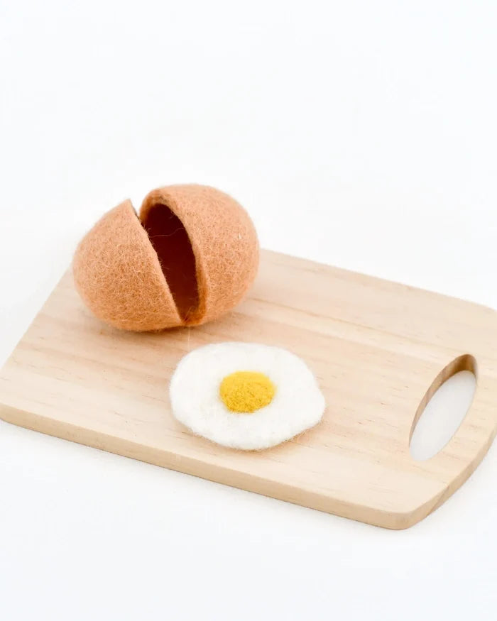 Egg (2 Pieces) Felt Play Food
