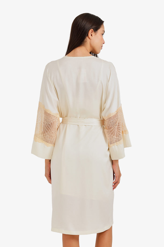 Embroidered Nightgown Set