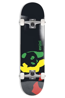 ENJOI RASTA PANDA FP COMPLETE SKATEBOARD (8.5)