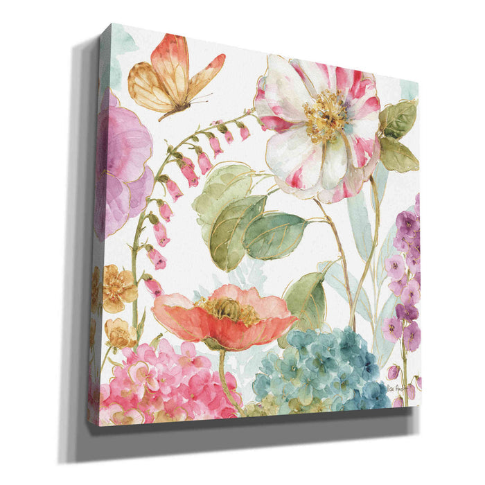 Epic Graffiti 'Rainbow Seeds Flowers II' by Lisa Audit, Canvas Wall Art