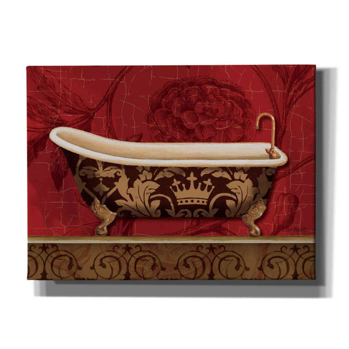 Epic Graffiti 'Royal Red Bath II' by Lisa Audit, Canvas Wall Art