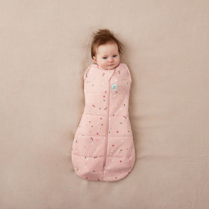 ergoPouch Cocoon Zip Swaddle Bag 2.5 TOG - Daisies
