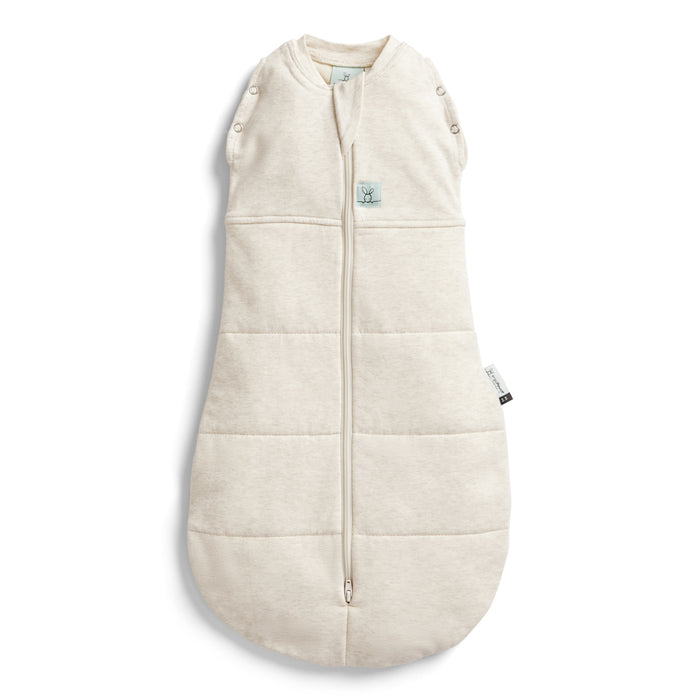 ergoPouch Cocoon Zip Swaddle Bag 2.5 TOG - Oatmeal Marle