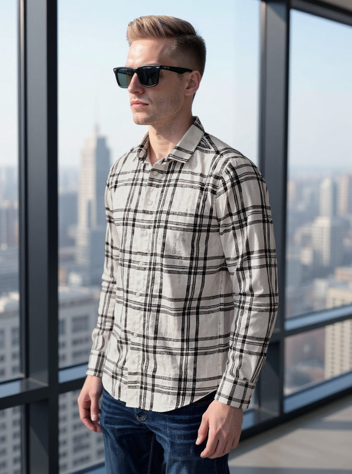 EVERSTYLE PLAID SHIRT
