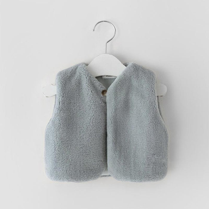Faux Fur Vest Yo Baby India