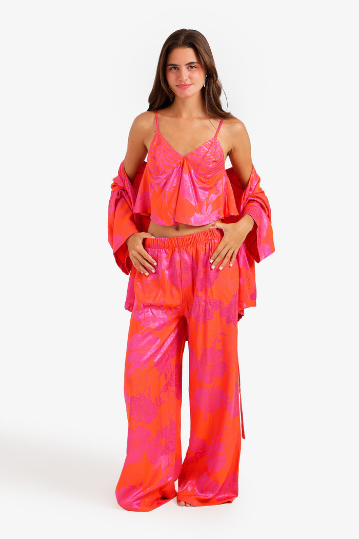 Floral 3-Piece Pyjama Set