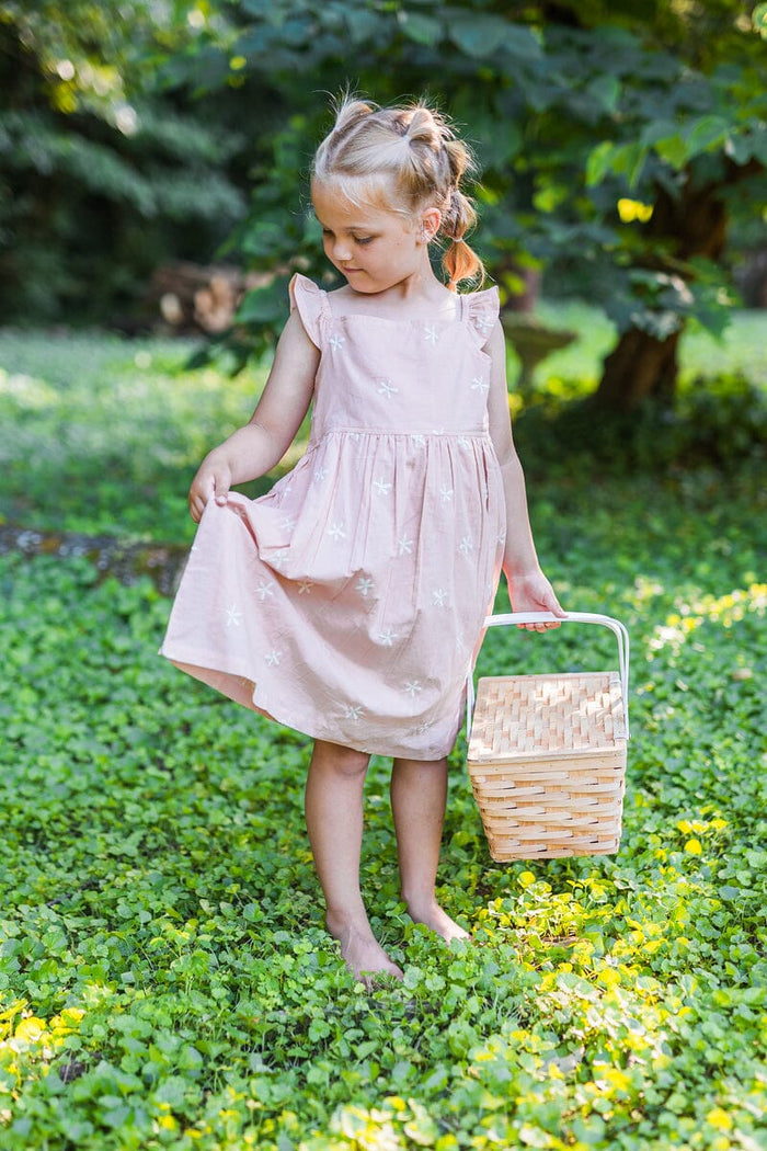 Floral Embroidered Angel Dress Dress Yo Baby India