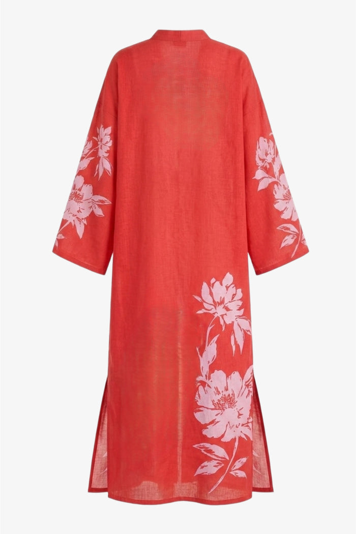 Floral Maxi Beach Kimono