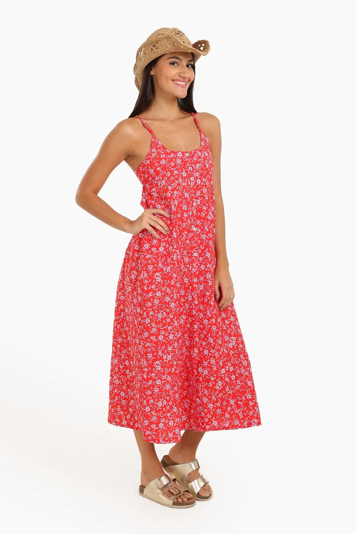 Floral Midi Dress