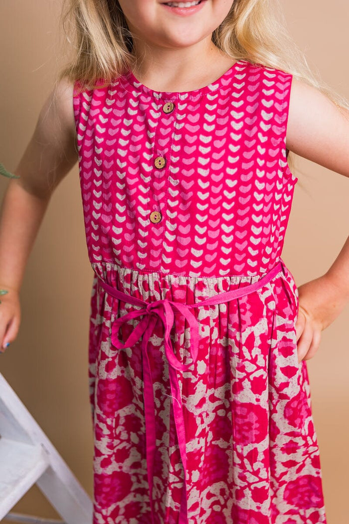 Floral Shift Dress With Drawstring Detail Dress Yo Baby India