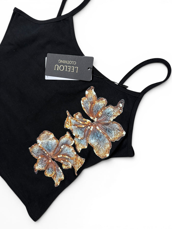 Floral Strappy Top