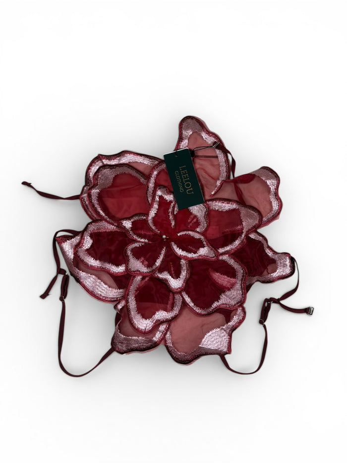 Flower Strap Top