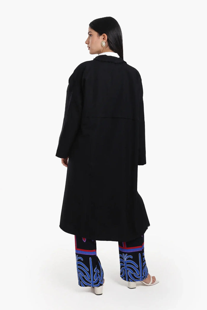 Flowing Polyester Kimono