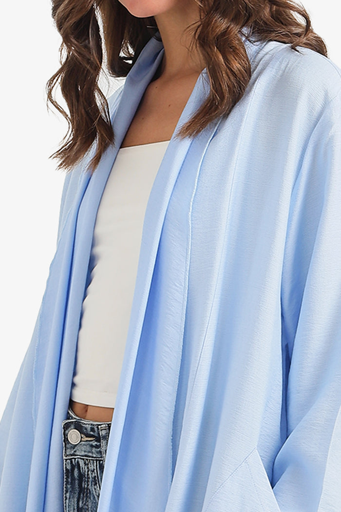 Flowy Shawl Collar Cardigan