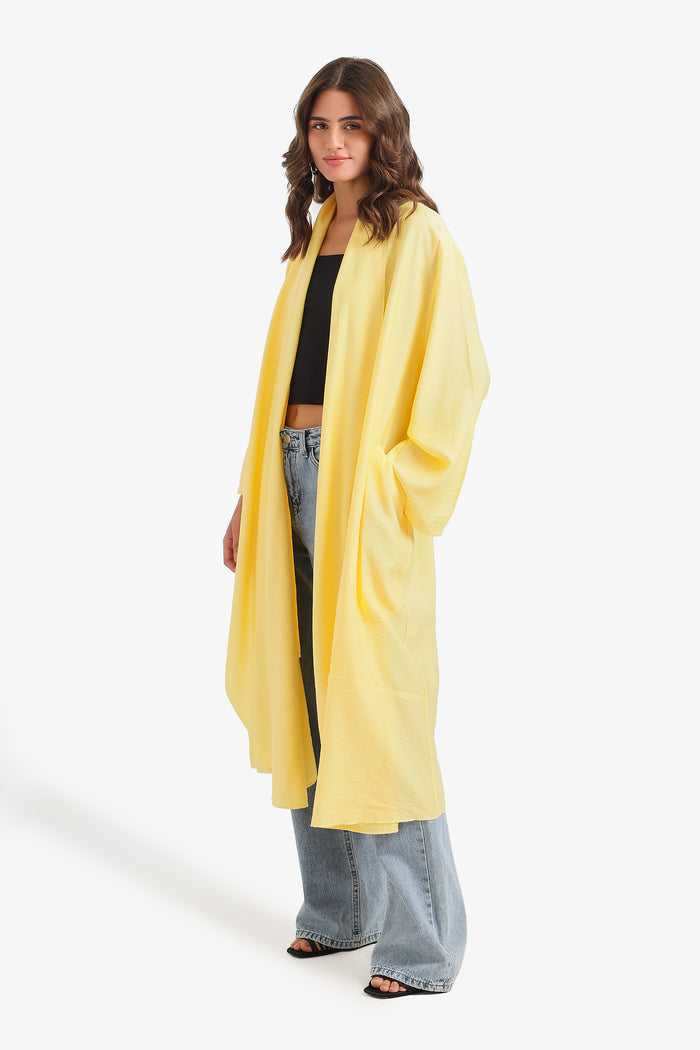 Flowy Shawl Collar Cardigan