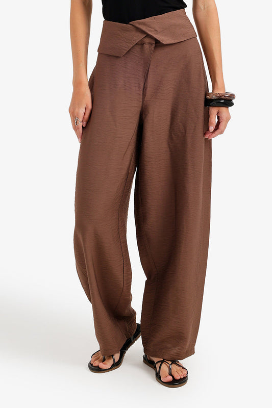 Fold-Over Waist Pants