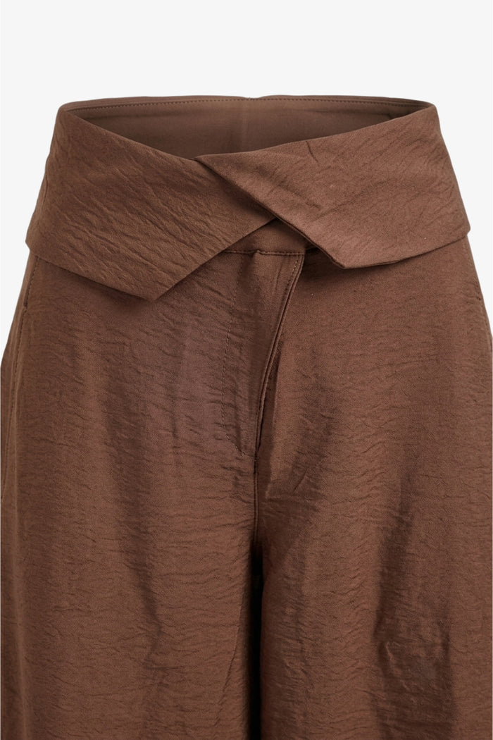 Fold-Over Waist Pants