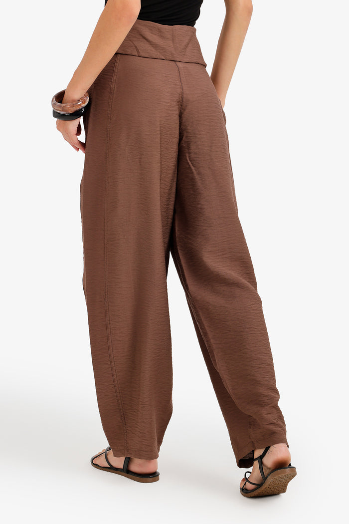 Fold-Over Waist Pants