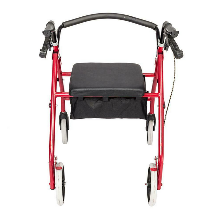 Foldable Senior Rolling Walker With Seat And Wheels